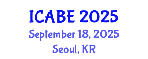 International Conference on Accounting, Business and Economics (ICABE) September 18, 2025 - Seoul, Republic of Korea
