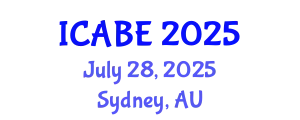 International Conference on Accounting, Business and Economics (ICABE) July 28, 2025 - Sydney, Australia