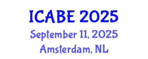 International Conference on Accounting, Business and Economics (ICABE) September 11, 2025 - Amsterdam, Netherlands