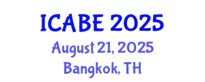 International Conference on Accounting, Business and Economics (ICABE) August 21, 2025 - Bangkok, Thailand