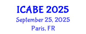 International Conference on Accounting, Business and Economics (ICABE) September 25, 2025 - Paris, France