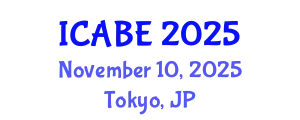 International Conference on Accounting, Business and Economics (ICABE) November 10, 2025 - Tokyo, Japan
