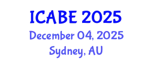 International Conference on Accounting, Business and Economics (ICABE) December 04, 2025 - Sydney, Australia
