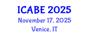 International Conference on Accounting, Business and Economics (ICABE) November 17, 2025 - Venice, Italy