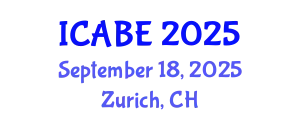 International Conference on Accounting, Business and Economics (ICABE) September 18, 2025 - Zurich, Switzerland