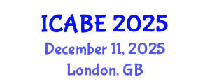 International Conference on Accounting, Business and Economics (ICABE) December 11, 2025 - London, United Kingdom