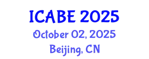 International Conference on Accounting, Business and Economics (ICABE) October 02, 2025 - Beijing, China