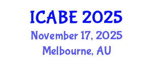 International Conference on Accounting, Business and Economics (ICABE) November 17, 2025 - Melbourne, Australia