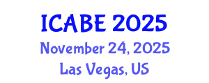 International Conference on Accounting, Business and Economics (ICABE) November 24, 2025 - Las Vegas, United States