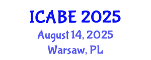 International Conference on Accounting, Business and Economics (ICABE) August 14, 2025 - Warsaw, Poland