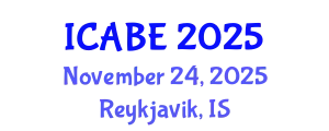 International Conference on Accounting, Business and Economics (ICABE) November 24, 2025 - Reykjavik, Iceland