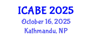 International Conference on Accounting, Business and Economics (ICABE) October 16, 2025 - Kathmandu, Nepal
