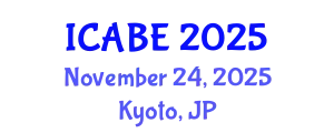 International Conference on Accounting, Business and Economics (ICABE) November 24, 2025 - Kyoto, Japan