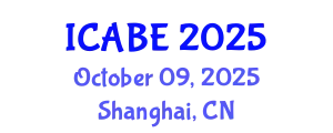 International Conference on Accounting, Business and Economics (ICABE) October 09, 2025 - Shanghai, China