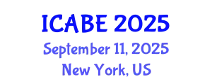 International Conference on Accounting, Business and Economics (ICABE) September 11, 2025 - New York, United States