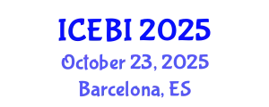 International Conference on Economics and Business Innovation (ICEBI) October 23, 2025 - Barcelona, Spain
