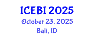 International Conference on Economics and Business Innovation (ICEBI) October 23, 2025 - Bali, Indonesia