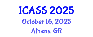 International Conference on Applied Social Science (ICASS) October 16, 2025 - Athens, Greece