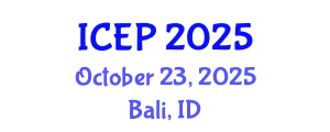 International Conference on Existential Psychology (ICEP) October 23, 2025 - Bali, Indonesia