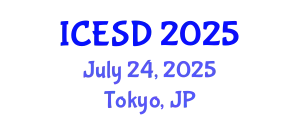 International Conference on Environmentally Sustainable Development (ICESD) July 24, 2025 - Tokyo, Japan