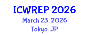 International Conference on Water Resource and Environmental Protection (ICWREP) March 23, 2026 - Tokyo, Japan