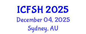 International Conference on Food Sciences and Health (ICFSH) December 04, 2025 - Sydney, Australia