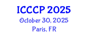 International Conference on Clinical and Counseling Psychology (ICCCP) October 30, 2025 - Paris, France