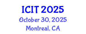 International Conference on Interpreting and Translation (ICIT) October 30, 2025 - Montreal, Canada