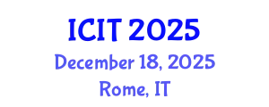 International Conference on Interpreting and Translation (ICIT) December 18, 2025 - Rome, Italy
