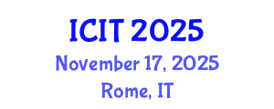 International Conference on Interpreting and Translation (ICIT) November 17, 2025 - Rome, Italy