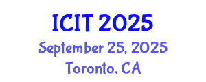 International Conference on Interpreting and Translation (ICIT) September 25, 2025 - Toronto, Canada