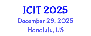 International Conference on Interpreting and Translation (ICIT) December 29, 2025 - Honolulu, United States