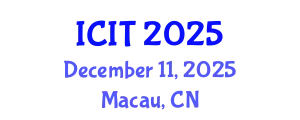 International Conference on Interpreting and Translation (ICIT) December 11, 2025 - Macau, China