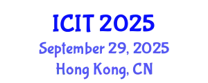 International Conference on Interpreting and Translation (ICIT) September 29, 2025 - Hong Kong, China