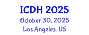 International Conference on Digital Heritage (ICDH) October 30, 2025 - Los Angeles, United States