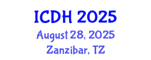 International Conference on Digital Heritage (ICDH) August 28, 2025 - Zanzibar, Tanzania