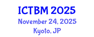 International Conference on Technology and Business Management (ICTBM) November 24, 2025 - Kyoto, Japan
