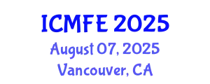 International Conference on Management, Finance and Entrepreneurship (ICMFE) August 07, 2025 - Vancouver, Canada