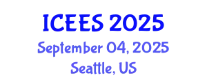 International Conference on Earthquake Engineering and Seismology (ICEES) September 04, 2025 - Seattle, United States