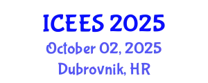 International Conference on Earthquake Engineering and Seismology (ICEES) October 02, 2025 - Dubrovnik, Croatia