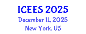International Conference on Earthquake Engineering and Seismology (ICEES) December 11, 2025 - New York, United States