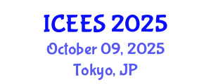 International Conference on Earthquake Engineering and Seismology (ICEES) October 09, 2025 - Tokyo, Japan
