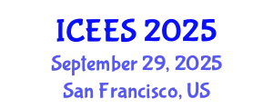 International Conference on Earthquake Engineering and Seismology (ICEES) September 29, 2025 - San Francisco, United States