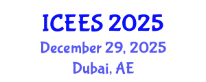 International Conference on Earthquake Engineering and Seismology (ICEES) December 29, 2025 - Dubai, United Arab Emirates