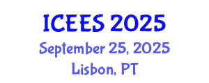 International Conference on Earthquake Engineering and Seismology (ICEES) September 25, 2025 - Lisbon, Portugal