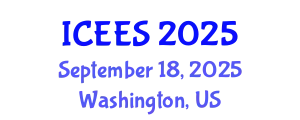 International Conference on Earthquake Engineering and Seismology (ICEES) September 18, 2025 - Washington, United States