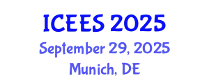 International Conference on Earthquake Engineering and Seismology (ICEES) September 29, 2025 - Munich, Germany