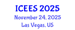 International Conference on Earthquake Engineering and Seismology (ICEES) November 24, 2025 - Las Vegas, United States