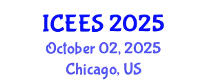 International Conference on Earthquake Engineering and Seismology (ICEES) October 02, 2025 - Chicago, United States