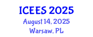 International Conference on Earthquake Engineering and Seismology (ICEES) August 14, 2025 - Warsaw, Poland